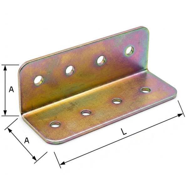 MINUTEX Piastra Angolare in Acciaio Zincato - MINUTEX - Immagine 2
